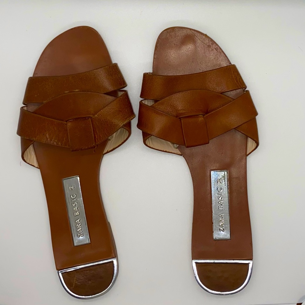 Zara brown sandals 36 EU